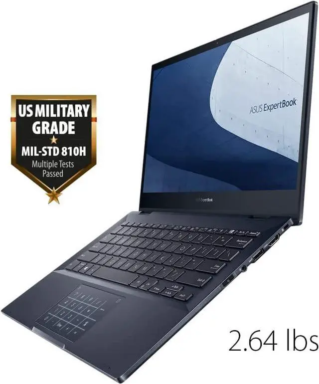 Alt view image 4 of 11 - Asus ExpertBook B5 Flip 14" Touchscreen Laptop i7-1195G7 32GB 1TB SSD W11P