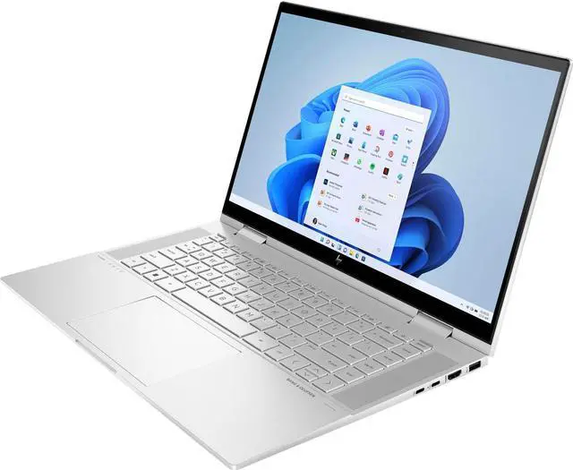Alt view image 4 of 4 - HP - ENVY x360 2-in-1 15.6" Touch-Screen Laptop - Intel Evo Platform Intel Core i7 - 16GB Memory - 512GB SSD - Natural Silver Tablet Notebook 15-ew0023dx