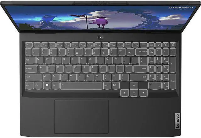 Alt view image 3 of 20 - Lenovo IdeaPad Gaming 3 15ARH7 - 15.6" GeForce RTX 3050 Ti Laptop GPU - AMD Ryzen 5 6600H - 8GB Memory - 256 GB PCIe SSD - Windows 11 Home 64-bit - Gaming Laptop - 120 Hz IPS (82SB0015US )