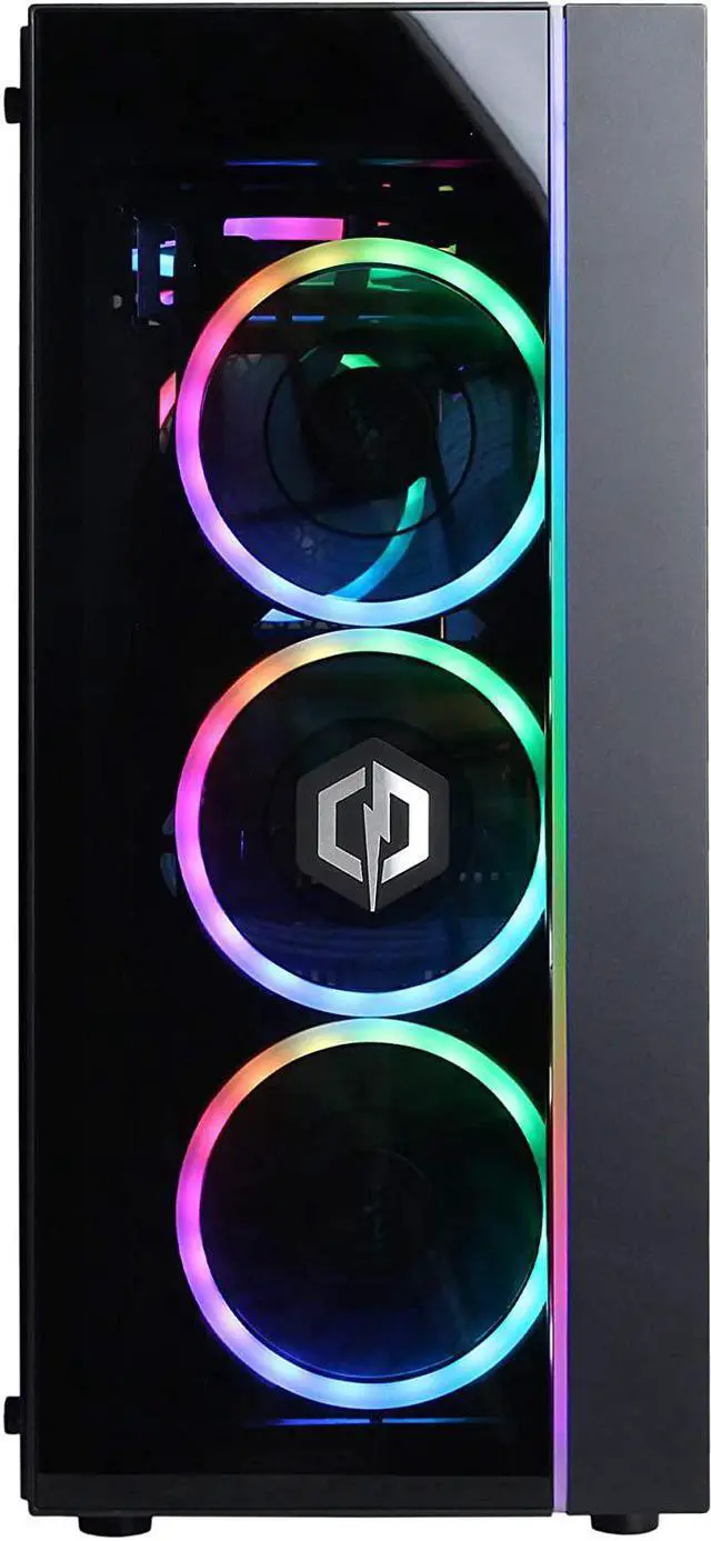 Alt view image 2 of 5 - CYBERPOWERPC Gamer Supreme Liquid Cool Gaming PC, AMD Ryzen 7 5800X 3.8GHz, GeForce RTX 3060 12GB, 16GB DDR4, 1TB NVMe SSD, WiFi Ready & Win 11 Home (SLC8260A8) Desktop PC Computer