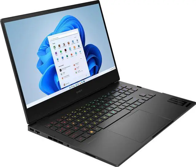 Alt view image 2 of 6 - HP OMEN - 16.1" Laptop - Intel Core i7-12700H - 16GB Memory - NVIDIA GeForce RTX 3050 Ti - 1TB SSD - Shadow Black 16-k0013dx Notebook