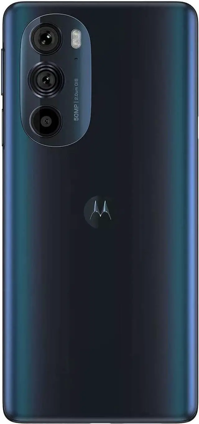 Alt view image 2 of 4 - Motorola Edge + |2022| 4800mAh Battery | Unlocked | Made for US by Motorola | 8/512GB | 50MP Camera | Cosmos Blue