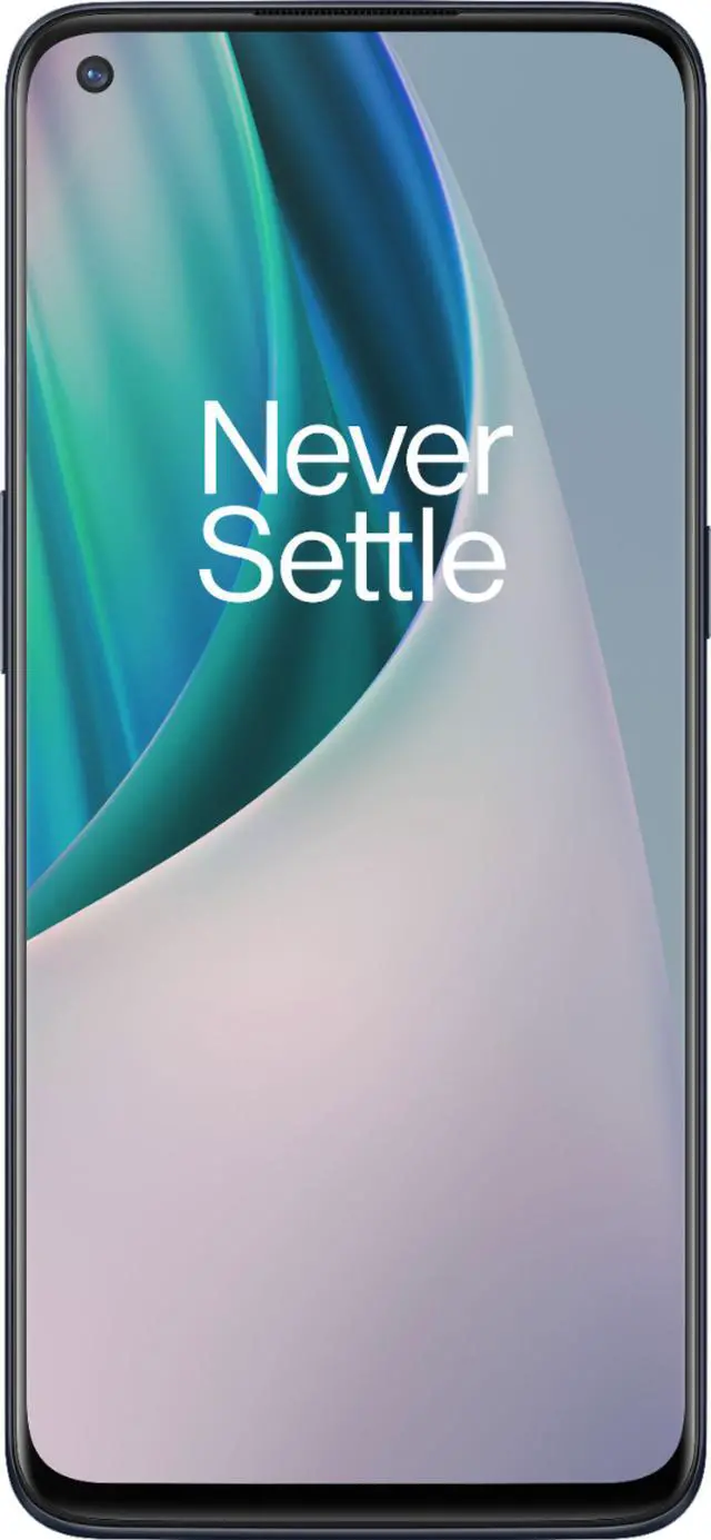 Alt view image 2 of 3 - OnePlus - Nord N10 5G 128GB (Unlocked) - Midnight Ice Cell Phone Smart Phone BE2026