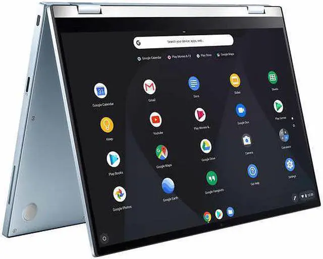 Alt view image 2 of 5 - ASUS 14" C433TA 2-in-1 Touchscreen Chromebook - Intel m3-8100Y - 1080p C433TA-IS388T-M
8GB RAM 128GB Storage Laptop Tablet Notebook