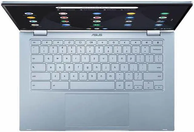 Alt view image 3 of 5 - ASUS 14" C433TA 2-in-1 Touchscreen Chromebook - Intel m3-8100Y - 1080p C433TA-IS388T-M
8GB RAM 128GB Storage Laptop Tablet Notebook