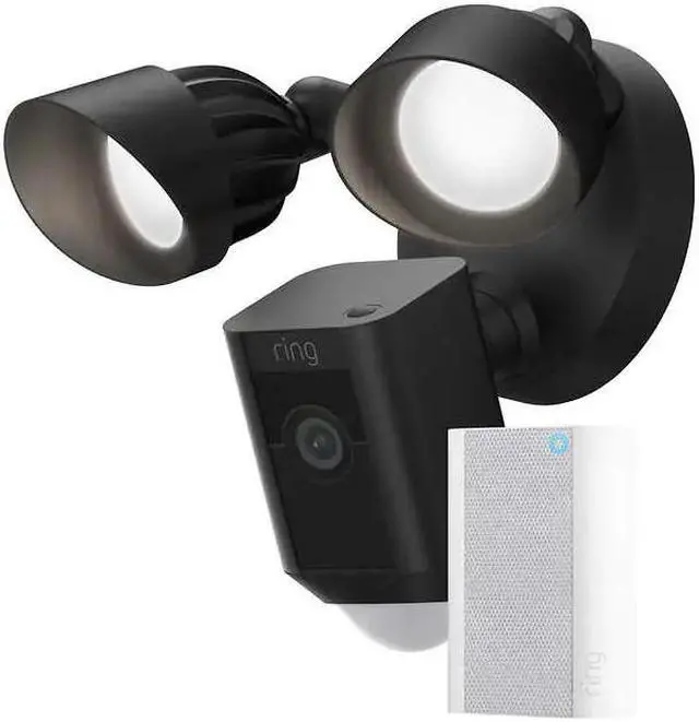 Main image of Ring Floodlight Cam Wired Plus with Chime Pro 2.0 (2nd gen)