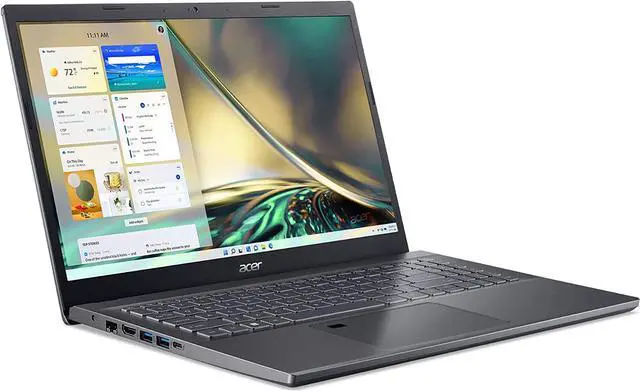Alt view image 2 of 13 - Acer Aspire 5 15.6" Full HDI Intel Core i5-1240P NVIDIA GeForce RTX 2050 8GB DDR4  512GB SSD Win 11 A515-57G-58R7