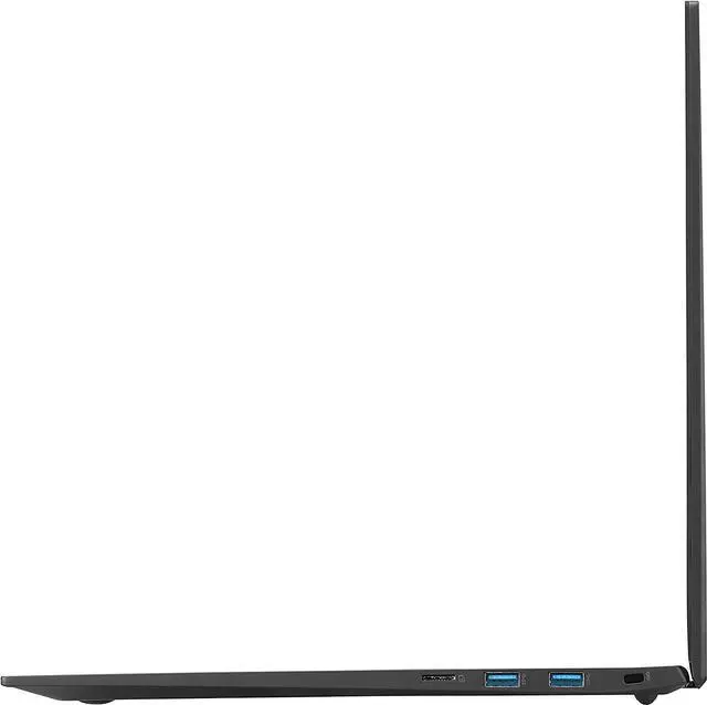 Alt view image 4 of 8 - LG gram (2022) 17Z90Q Ultra Lightweight Laptop, 17" (2560 x 1600) IPS Display, Intel Evo 12th Gen i7 1260P Processor, 32GB LPDDR5, 2TB NVMe SSD, FHD Webcam, WiFi 6E, Thunderbolt 4, Windows 11, Black