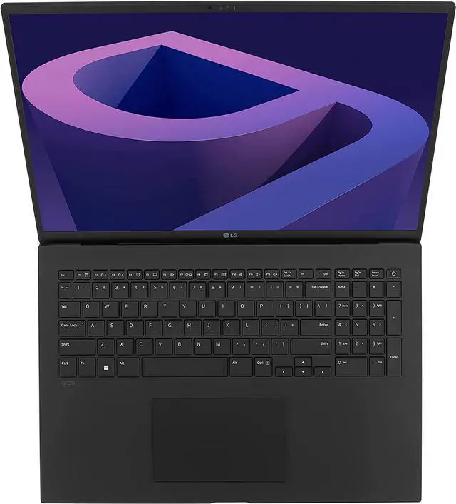 Alt view image 2 of 8 - LG gram (2022) 17Z90Q Ultra Lightweight Laptop, 17" (2560 x 1600) IPS Display, Intel Evo 12th Gen i7 1260P Processor, 32GB LPDDR5, 2TB NVMe SSD, FHD Webcam, WiFi 6E, Thunderbolt 4, Windows 11, Black