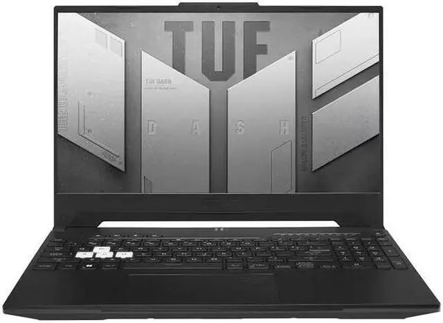 Alt view image 4 of 5 - ASUS TUF Core i5 3050 Laptop; ASUS TUF Dash F15 15.6" Full HD, Intel Core i5-12450H, NVIDIA GeForce RTX 3050 Graphics, 8GB RAM, 512GB SSD, Off Black, Windows 11 Home, FX517ZC-WS51