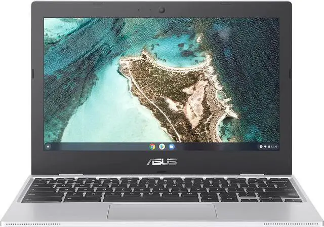 Main image of ASUS Chromebook Enterprise CX1, 11.6 HD NanoEdge Display, Intel Celeron N3350, 32GB eMMC, 4GB, Chrome OS with Chrome Enterprise Upgrade, Zero-Touch Enrollment, CX1100CNA-GE42