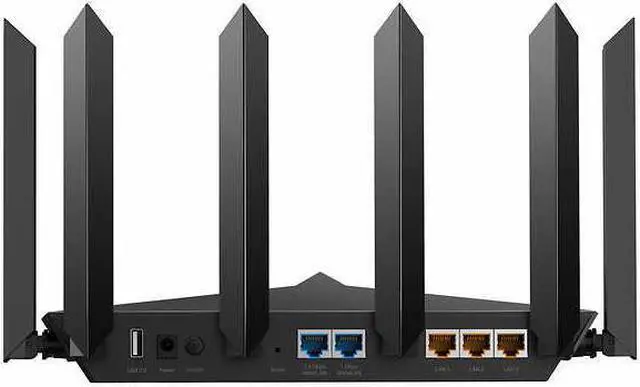 Alt view image 4 of 12 - TP-Link Archer AXE7800 Tri-Band Wi-Fi 6E Multi-Gig Router, 2.5 Gbps Port AXE95