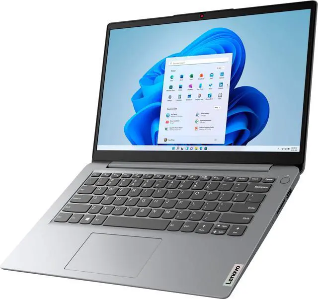 Alt view image 3 of 15 - Lenovo - Ideapad 1i 14.0" HD Laptop - Celeron N4020 - 4GB Memory - 64GB eMMC - Cloud Grey
Notebook
