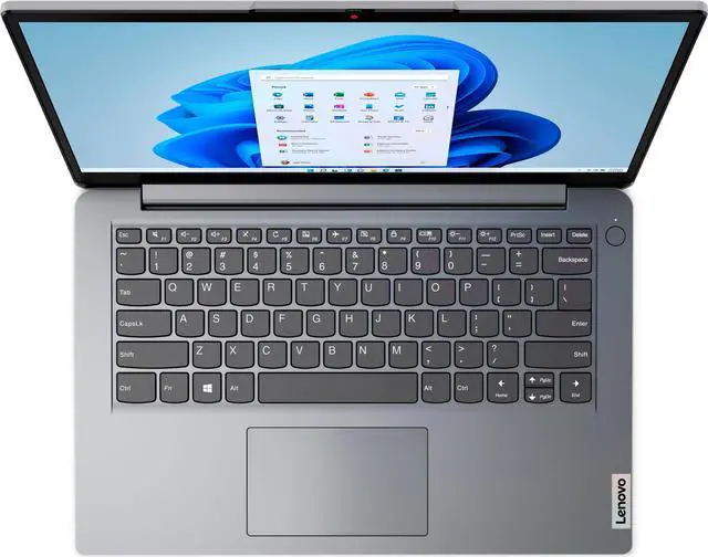 Alt view image 2 of 15 - Lenovo - Ideapad 1i 14.0" HD Laptop - Celeron N4020 - 4GB Memory - 64GB eMMC - Cloud Grey
Notebook