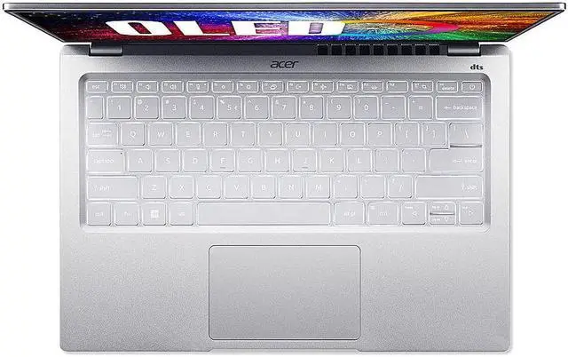 Alt view image 5 of 7 - Acer - Swift 3 -14" OLED WQXGA Laptop- -12th Gen Intel Core i7 12700H-Iris Xe Graphics-16GB LPDDR5-1TB Gen 4 SSD - Gray
 Notebook