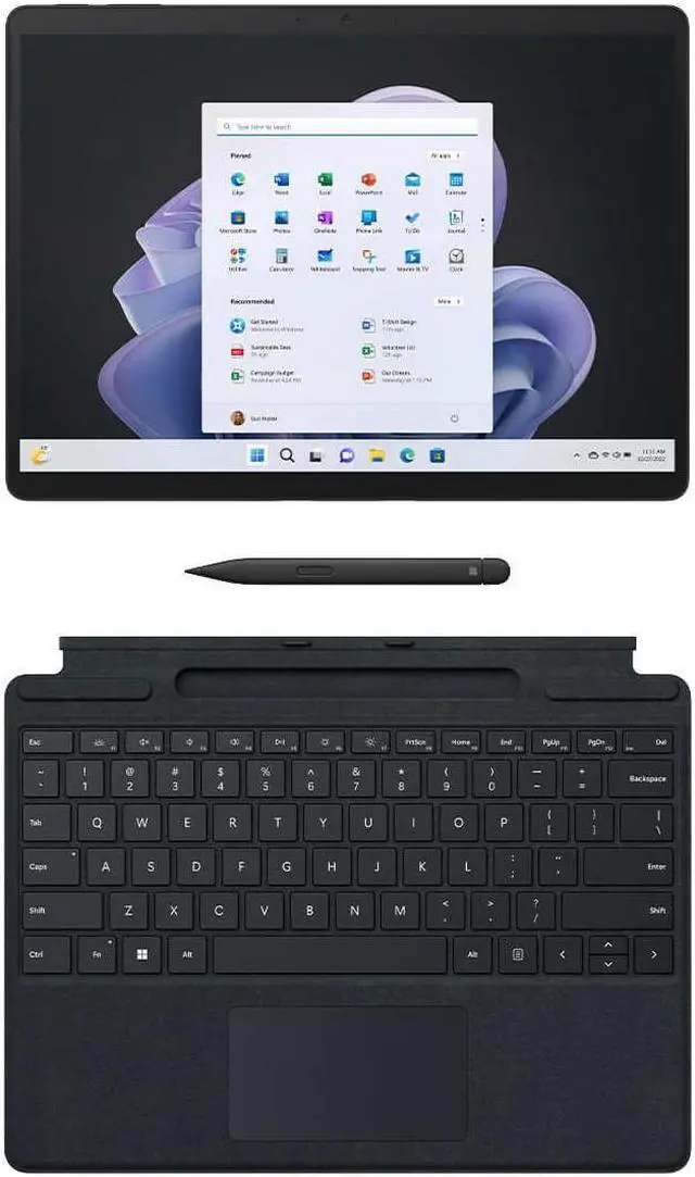 Main image of Microsoft Surface Pro 9 - Intel Evo Platform 12th Gen Intel Core i7-1255U - 2880 x 1920 PixelSense Flow Display - Windows 11
