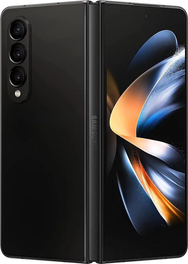 Alt view image 2 of 11 - SAMSUNG Galaxy Z Fold 4 Cell Phone, Factory Unlocked Android Smartphone, 256GB, Flex Mode, Hands Free Video, Multi Window View, Foldable Display, S Pen Compatible, US Version, Phantom Black