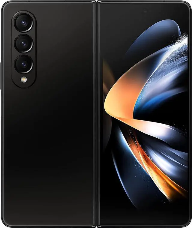Alt view image 3 of 11 - SAMSUNG Galaxy Z Fold 4 Cell Phone, Factory Unlocked Android Smartphone, 256GB, Flex Mode, Hands Free Video, Multi Window View, Foldable Display, S Pen Compatible, US Version, Phantom Black
