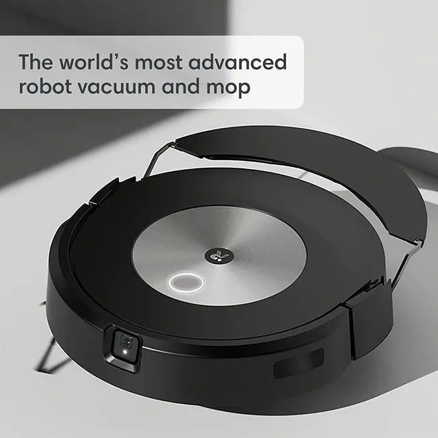 Alt view image 3 of 3 - iRobot® Roomba Combo j7+ Self-Emptying Robot Vacuum & Mop - Automatically vacuums and mops, fully retractable mop pad, Identifies & Avoids Obstacles, Smart Mapping, Alexa, Ideal for Pets