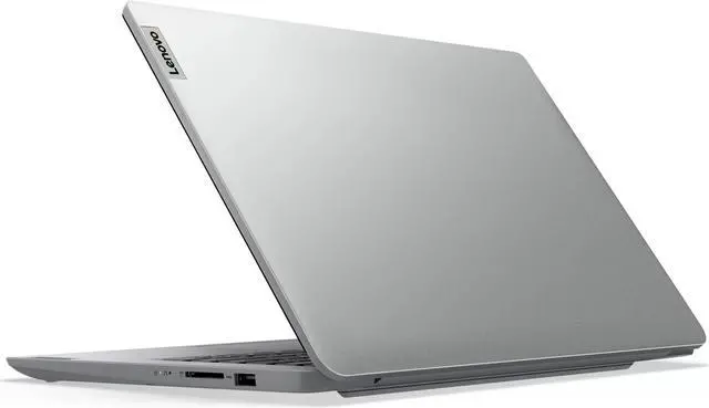 Alt view image 3 of 4 - Lenovo Ideapad 1i, 14.0" Laptop, Intel Pentium N5030, 4GB RAM, 128GB SSD, Cloud Grey, Windows 11 in S Mode, 82V6001DUS
Notebook
