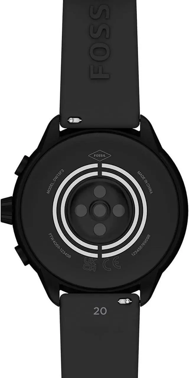 Alt view image 3 of 4 - Fossil Gen 6 44mm Wellness Edition Touchscreen Smartwatch with Alexa Built-In, Heart Rate, Blood Oxygen, Activity Tracking, GPS, Speaker, Smartphone Notifications