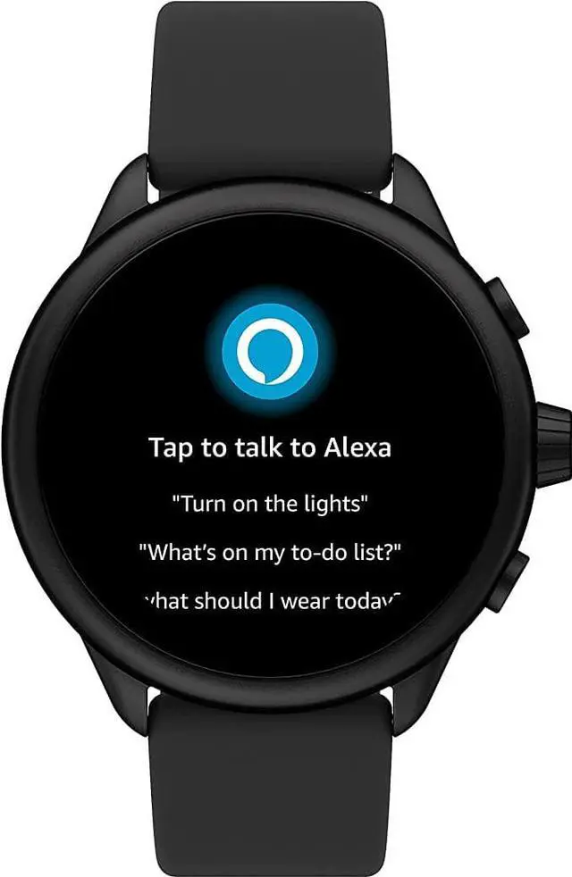 Alt view image 4 of 4 - Fossil Gen 6 44mm Wellness Edition Touchscreen Smartwatch with Alexa Built-In, Heart Rate, Blood Oxygen, Activity Tracking, GPS, Speaker, Smartphone Notifications