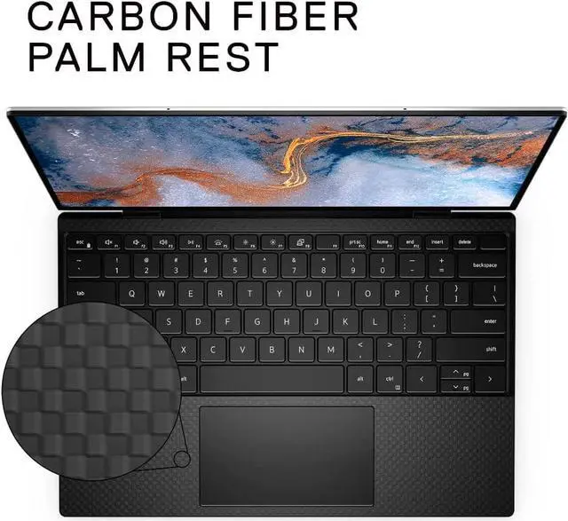Alt view image 3 of 4 - Dell XPS 13 9310 Laptop - 13.4-inch OLED 3.5K (3456x2160) Touchscreen Display, Intel Core i7-11195G7, 16GB LPDDR4x, 512GB SSD, Intel Iris Xe Graphics, 1-Year Premium Support, Windows 11 Home - Silver