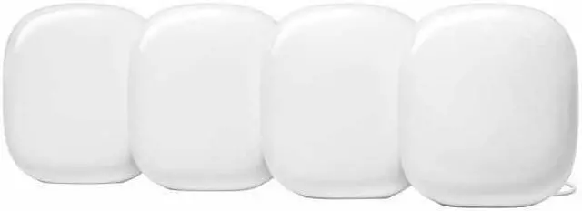 Main image of Google Nest Wifi Pro, Wi-Fi 6E, 4-pack GA03691-US