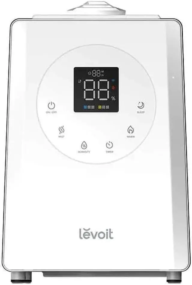 Alt view image 2 of 2 - Levoit Smart Hybrid Ultrasonic Warm/Cool Mist 1.58G Humidifier HEAPHULVSUS0072Y