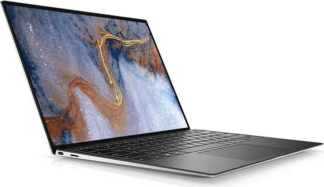 Alt view image 2 of 5 - Dell XPS 13 9310 Touchscreen Laptop 13.4-inch UHD+ Thin and Light, Intel Core i7-1195G7, 16GB LPDDR4x RAM, 512G SSD, Intel Iris Xe Graphics, Windows 11 Home, 1-Year Preminum Support - Platinum Silver