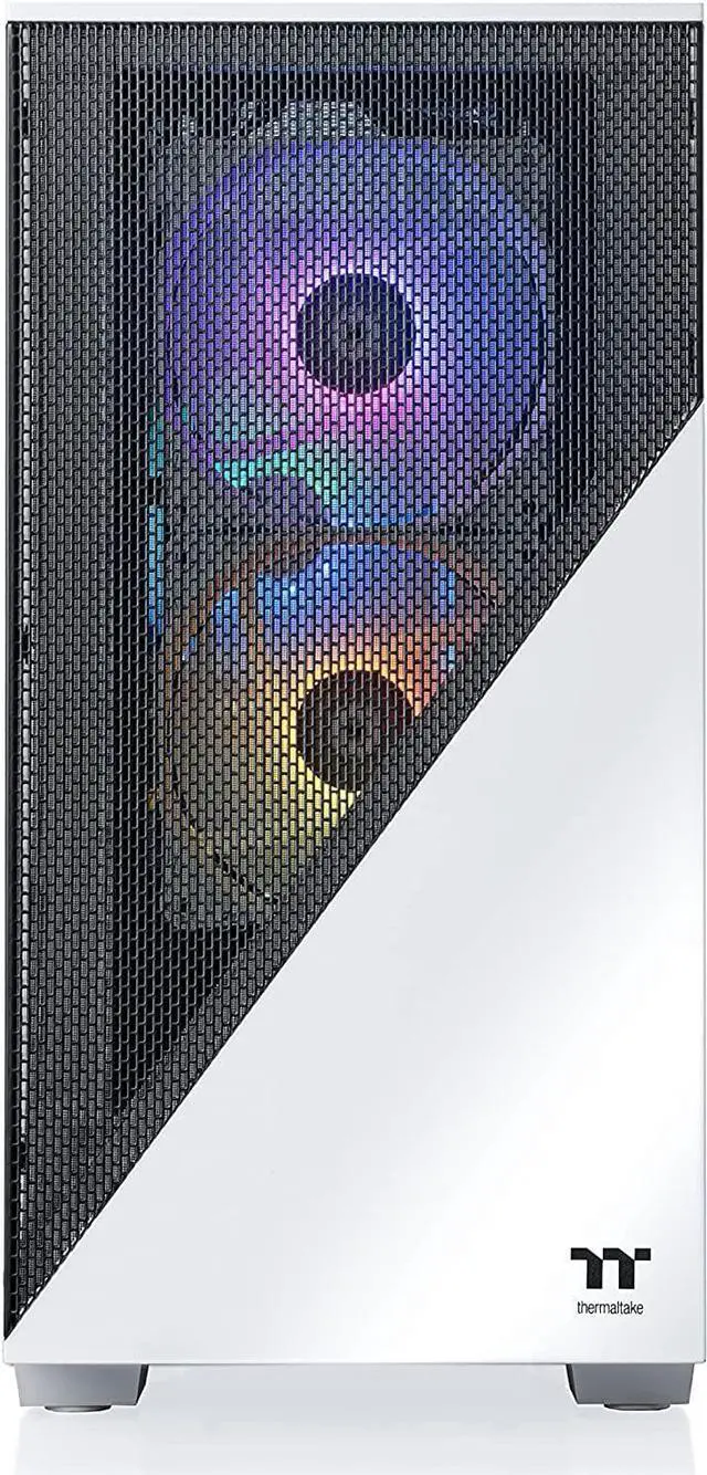 Alt view image 4 of 7 - Thermaltake Frostbite 360 Gaming Desktop (AMD Ryzen 5 5600X 6-core, ToughRam RGB DDR4 3600Mhz 16GB Memory, NVIDIA® GeForce RTX 3060, 1TB NVMe M.2, Win10 Home) D1FB-B550-360-LCS