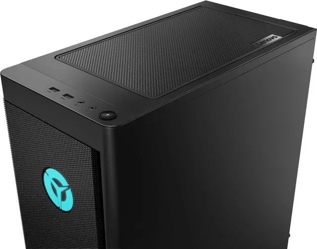 Alt view image 6 of 7 - Lenovo - Legion Tower 5 AMD Gaming Desktop - AMD Ryzen 5-5600G - 8GB Memory - AMD Radeon RX 6500XT - 512GB SSD - Raven Black PC Computer