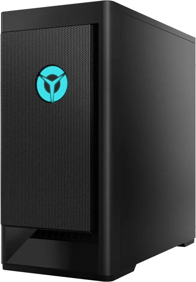 Alt view image 2 of 7 - Lenovo - Legion Tower 5 AMD Gaming Desktop - AMD Ryzen 5-5600G - 8GB Memory - AMD Radeon RX 6500XT - 512GB SSD - Raven Black PC Computer