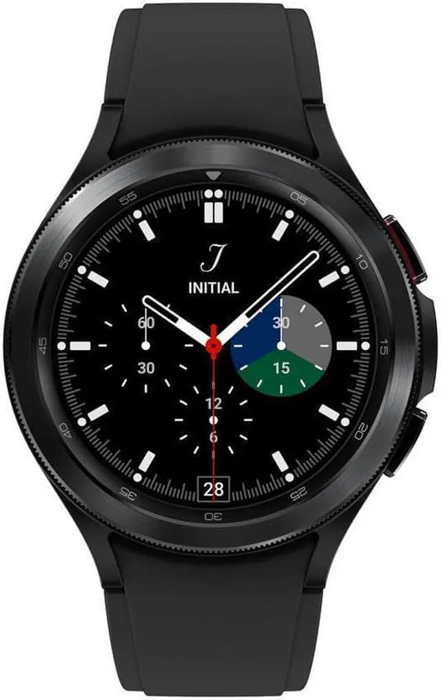 Main image of Samsung Galaxy Watch 4 Classic Smart Watch 42mm Bluetooth Stainless Steel Black