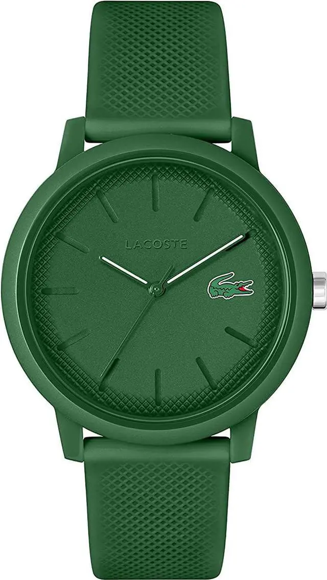 Main image of Lacoste.12.12 Men's Quartz Plastic and Silicone Strap Watch
Green