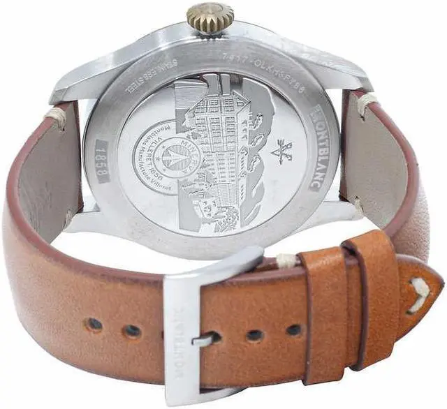 Alt view image 2 of 2 - Montblanc 1858 Stainless Steel Automatic Men's Watch MB116479