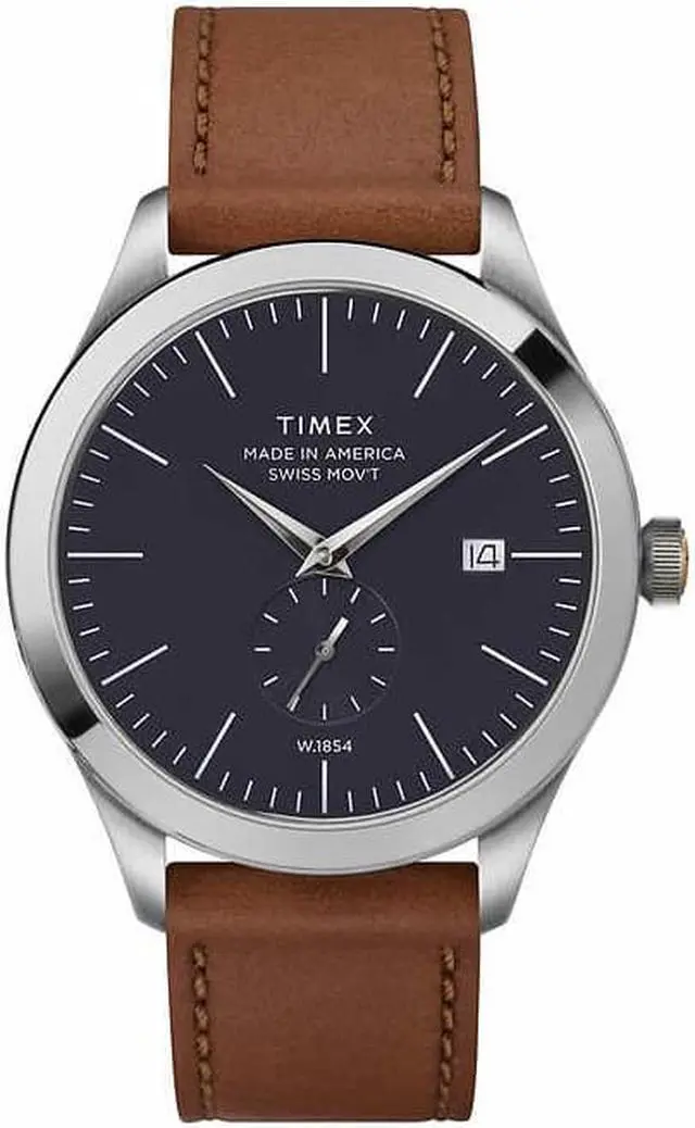 Main image of Timex American Documents Stainless Steel Men's Quartz Watch TW2R82900US
