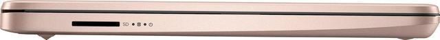 Alt view image 2 of 10 - HP - 14" Laptop - Intel Celeron - 4GB Memory - 64GB eMMC - Rose Gold Notebook 14-dq0054dx