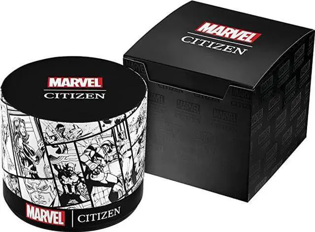 Alt view image 4 of 4 - Citizen Men's Eco-Drive Marvel Spider Man Watch in Stainless Steel with Blue Polyurethane Strap, Spider Man Art Blue Dial (Model: AW1680-03W)