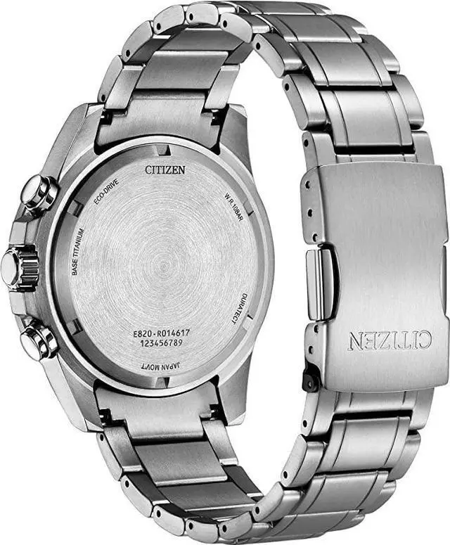 Alt view image 3 of 3 - Citizen Men's Eco-Drive Sport Casual Brycen Chronograph, Super Titanium
