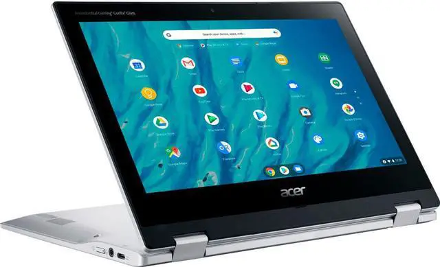 Alt view image 6 of 7 - Acer - Chromebook Spin 311 Laptop  11.6" 2-in-1 Touch - MediaTek Kompanio 500 MT8183C  4GB LPDDR4X  64GB eMMC  Wi-Fi 5 - Pure Silver CP311-3H-K5WQ Tablet