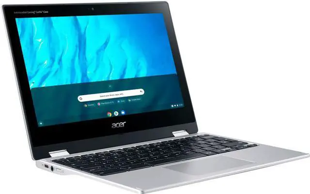 Alt view image 5 of 7 - Acer - Chromebook Spin 311 Laptop  11.6" 2-in-1 Touch - MediaTek Kompanio 500 MT8183C  4GB LPDDR4X  64GB eMMC  Wi-Fi 5 - Pure Silver CP311-3H-K5WQ Tablet