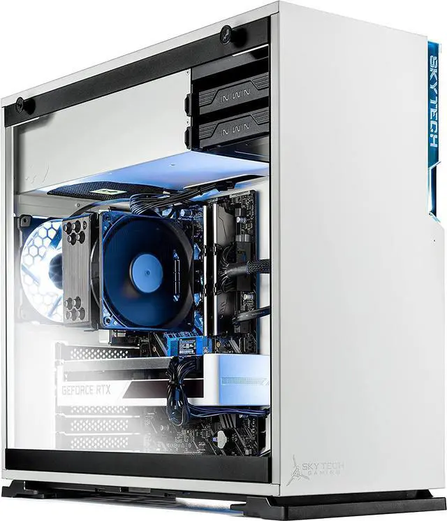 Alt view image 3 of 5 - Skytech Gaming Shiva Gaming PC, AMD Ryzen 5 3600 3.6GHz, NVIDIA GTX 1660 Super 6GB, 500GB NVMe SSD, 16GB DDR4 RAM 3200, 650W GOLD PSU, Wi-Fi, Win 11, Desktop