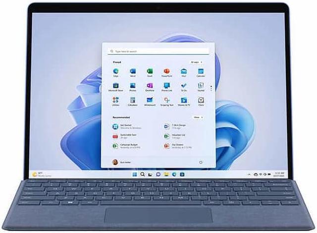 Alt view image 2 of 2 - Microsoft Surface Pro 9 Bundle - Intel Evo Platform 12th Gen Intel Core i7-1255U - 2880 x 1920 PixelSense Flow Display - Sapphire - Windows 11 16GB RAM UBW-00004