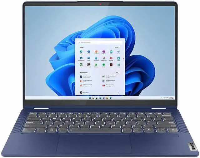 Alt view image 4 of 10 - Lenovo Flex 5i 14" Touchscreen 2-in-1 Laptop - 13th Gen Intel Core i5-1335U - Windows 11 - Abyss Blue Notebook  16GB RAM 512GB SSD 82Y0000JUS