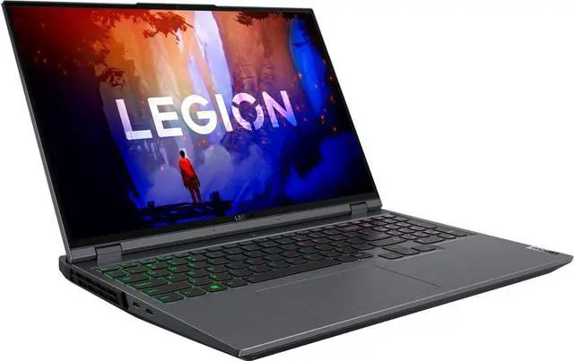 Alt view image 2 of 6 - Lenovo - Legion 5 Pro 16" WQXGA Gaming Laptop - Ryzen 7 6800H - 16GB Memory - NVIDIA GeForce RTX 3050 Ti - 512GB SSD - Storm Grey 82RY000KUS Notebook