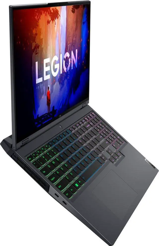 Alt view image 4 of 6 - Lenovo - Legion 5 Pro 16" WQXGA Gaming Laptop - Ryzen 7 6800H - 16GB Memory - NVIDIA GeForce RTX 3050 Ti - 512GB SSD - Storm Grey 82RY000KUS Notebook