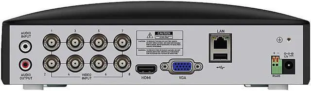 Alt view image 3 of 9 - Swann - Enforcer 8-Channel, 8-Dome Camera, Indoor/Outdoor Wired 1080p 1TB DVR Security Camera System SODVK-846808DE-US