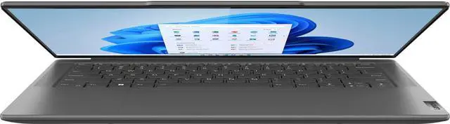 Alt view image 6 of 6 - Lenovo - Slim Pro 7 14" 90Hz 2.5K Touch-Screen Laptop -AMD Ryzen 7 7735HS - NVIDIA GeForce RTX 3050 with 16GB Memory - 512GB SSD - Storm Grey
Notebook 83AX0000US