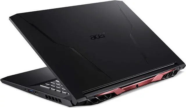 Alt view image 4 of 7 - Acer Nitro 5 AN517-41-R0RZ Gaming Laptop, AMD Ryzen 7 5800H (8-Core) | NVIDIA GeForce RTX 3060 Laptop GPU | 17.3" FHD 144Hz IPS Display | 16GB DDR4 | 1TB NVMe SSD | WiFi 6 | RGB Backlit Keyboard